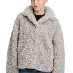 AMBER & JUNE Plüschjacke