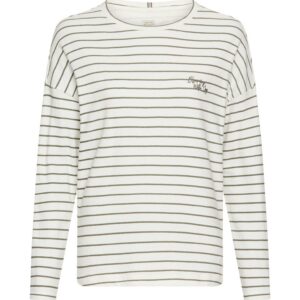 CAMEL WOMAN Langarmshirt aus reiner Baumwolle