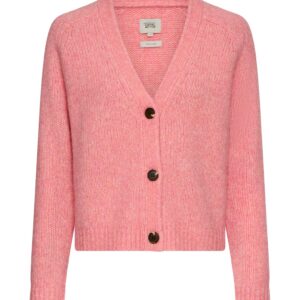 CAMEL WOMAN Strickjacke mit Raglanärmeln und Knopfverschluss